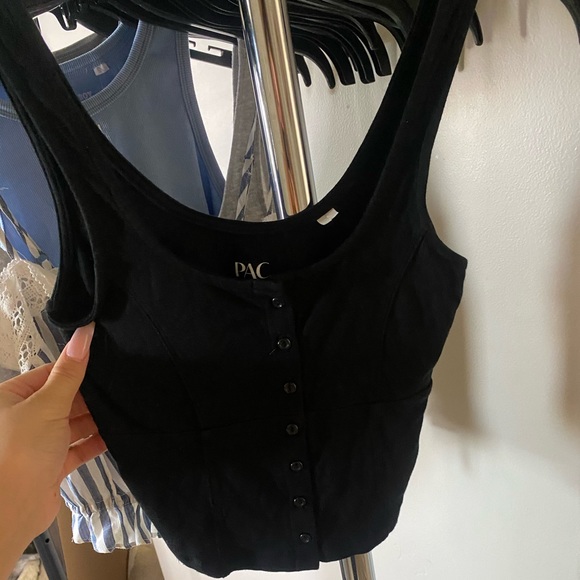 BLACK PACSUN TOP - Picture 3 of 3